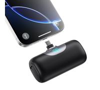 Batterie Externe pour iPhone 17/16 Series, 5500mAh USB C Mini Power Bank 15W PD 3.0A Charge Rapide Chargeur Ultra-Compact et Léger Batteries Portable avec Écran LED pour iPhone 17/16/15, Samsung ect