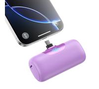 Batterie Externe pour iPhone 17/16 Series, 5500mAh USB C Mini Power Bank 15W PD 3.0A Charge Rapide Chargeur Ultra-Compact et Léger Batteries Portable avec Écran LED pour iPhone 17/16/15, Samsung ect