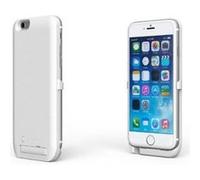 Batterie externe pour iphone 6 plus rechargeable et coque etui housse alimentation - blanc