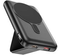 Batterie Externe pour Magsafe,20000mAh PD 20W USB C Powerbank Charge Rapide avec,Affichage numérique,15W Magnetique Chargement sans