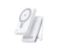 Batterie Externe pour Magsafe Certifié Qi2, 10000mAh Power Bank Charge Rapide 20W PD, Magnétique Induction Chargeur Portable sans Fil avec Câble et Support, Compatible avec iPhone 16 15 14 13 12