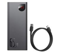 Batterie Externe Power Bank 20000mAh BASEUS Recharge rapide 65W PD & QC 3.0 Écran LCD USB et Type-C