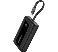 Batterie externe Power Bank Zolo haute vitesse 20 000 mAh 30 W avec câble USB-C intégré 1 USB-C 1 USB-A