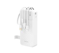 Batterie Externe Powerbank Dudao K11 Pro 20000mAh Blanc avec câbles intégrés