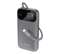 Batterie Externe Powerbank Dudao K31 10000mAh PD 22,5W Gris avec câble intégré
