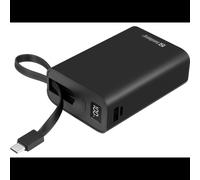 Batterie externe Sandberg Powerbank 20000 PD20W Connect 20000mAh USB-C USB-A avec câble intégré noir