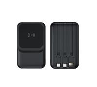 Batterie Externe sans Fil à Aspiration magnétique, 22,5 W, câble Autonome, Charge Ultra Rapide, 10 000 mAh, B