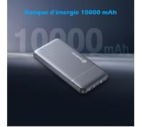 BATTERIE EXTERNE -SIKENAI-10000mAh charge rapide- POWER BANK POUR TELEPHONE-DC5V/2A-Protection de sécurité