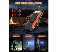 Batterie Externe Solaire Magnetique 20000mah,10w Chargement Sans Fil Avce 2 Câble Intégrée,Pd 18w Usb C Charge Rapide Power Bank,Lampe De Poche,Voyant Led,Pour Smartphone