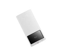 Baseus - Batterie externe Star-Lord (PPXJ100002) - 2x USB, Type-C, Micro-USB, 22,5W, 10000mAh, Câble Type-C, 3A, 30cm - Blanc