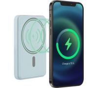 T'nB BUMAG5BL banque d'alimentation électrique 5000 mAh Recharge sans fil Bleu