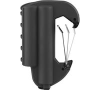T'nB Batterie externe OUTLIFE 5000 mAh 12 W Charge rapide USB-A et micro-USB avec mousqueton Noir