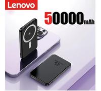 batterie externe Ultra mince Mac Charge rapide batterie auxiliaire aimant magnétique 50000mAh Charge sans fil pour IPhone [A3]
