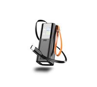 Batterie externe Urban Factory BIGEE max 20000 mAh 100 W Noir pour Ordinateur portable Tablette Smartphone