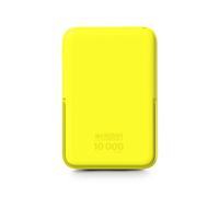 Batterie externe Urban Factory MAGNEE POWER: WIRELESS MAGNETIC UNIVERSAL POWERBANK 10.000MAH - NEON YELLOW