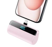 Batterie Externe USB C 5200mAh, 15W PD 3.0A Charge Rapide UBC C Power Bank Batterie Portable avec Écran LCD Chargeur Portable Compatible avec iPhone 18/17/16/15, Samsung S25/S24, Note/Huawei/LG/Pixel