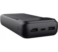 Avala - Banque d'alimentation - 20000 mAh - 20 watt - QC 3.0, PD - 2 connecteurs de sortie (USB) - sur le câble : USB-C - noir