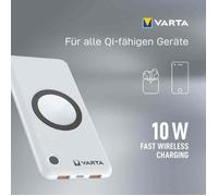 Varta Batterie externe Power Bank 15000 mAh Sans fil USB Type-C