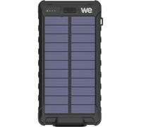 WE Connect Batterie externe solaire 10000 mAh 2 ports USB A / 1 USB C