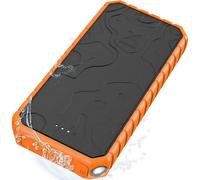 xtorm XR202 - Xtreme Series - banque d'alimentation - robuste - 20000 mAh - 74 Wh - 35 Watt - 4 connecteurs de sortie (2 x USB-C, 2 x USB) - sur le câble : USB-C Orange G