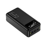 Batterie ExterneBanque d’Alimentation Portable de Grande capacité de Camping en Plein air 50000mah Charge Rapide (Noir)