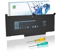 Batterie F3YGT pour Dell Latitude 12 7000 7280 7290 Latitude 13 7000 7380 7390 P29S002 Latitude 14 7000 7480 7490 P73G002 Série DM3WC DM6WC 2x39G KG7VF 451-BYBE 453-BBCF - 7,6 V / 60Wh