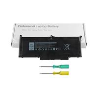 Batterie F3YGT pour Dell Latitude 12 7000 7280 7290 Latitude 13 7000 7380 7390 P29S002 Latitude 14 7000 7480 7490 P73G002 Série DM3WC DM6WC 2x39G KG7VF 451-BYBE 453-BBCF - 7,6 V / 60Wh (F3YGT.)