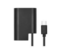 Batterie factice Caruba PD-DCC12 Panasonic DMW-BLF19, câble spiralé USB Type C