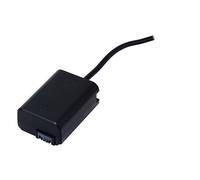 Batterie factice compatible avec Sony NP-FW50 avec connexion D-Tap pour alimentation externe