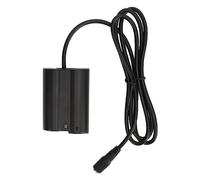 Batterie Factice de Coupleur CC EN-EL15 avec Adaptateur d'alimentation de Type C pour Z5 Z6 Z7 Z6II Z7II D500 D600 D610 D750 D780 D800, Entièrement Décodée, Alimentation