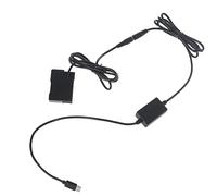 Batterie factice de Type C/en EL14, câble d ' Alimentation Pratique pour caméra D3100 D3200 D3300 D3400 D3500 D5100, connecteur de câble d ' Alimentation de caméra