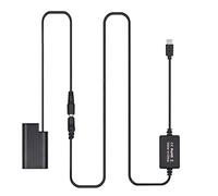 Batterie factice DMW-BLJ31 HUIOP Câble USB Type C PD vers DMW-DCC16 Coupleur CC de batterie factice DMW-BLJ31 remplacement pour LUMIX S1 S1M S1R S1RM S1H