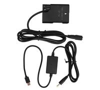 Batterie Factice en EL14 avec Adaptateur d'alimentation de Type C pour D5600 D3300 D3500, Kit de Coupleur CC pour Appareils Photo D5100 D5500 D3100 D3200