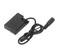 Batterie Factice en EL14, Heures de Travail Illimitées Connecteur d'alimentation EP 5A AC100-240V Traitement SMT ABS PC pour Caméra P7000 (Prise UE)