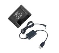 Batterie factice LP E10 Coupleur DR avec Adaptateur Secteur USB Alimentation Continue de Remplacement pour Les appareils Photo numériques 1100D 1200D 1300D 1500D 2000D T3 T5 T7 Kiss X50 X80