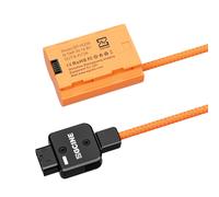 Batterie factice NP-W235 noire avec câble D-Tap de 60 cm