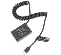 Batterie factice USB-C type C vers LP-E17 DR-E18 pour Canon EOS R8 R10 RP 77D 200D Mark II 250D 750D 760D 800D 850D Rebel T6i T6s T7i T8i SL2