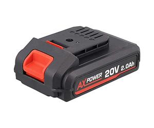 Batterie Ferm AX-Power - 20V 2.0Ah Li-Ion - Convient pour divers outils - Avec affichage LED - Sans chargeur