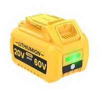 Batterie FlexVolt XR 20 V/60 V 9,0 Ah pour Dewalt DCB609 DCB606 DCB612 DCB184 DCB546 DCB200 DCB201 DCB182, compatible avec les outils électriques sans fil 18 V, batterie lithium-ion 9000 mAh de grande