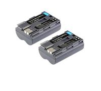 Batterie for Appareil Photo BP-511A BP511 2000 mAh Compatible avec Les modèles Canon EOS G6, G5, G3, G2, G1, EOS 300D, 50D, 40D, 30D, 20D et 5D.(2PCS Battery)