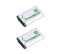 Batterie for Appareil Photo NP-BX1, Compatible avec Les modèles Sony DSC RX1, RX100, M3, M2, RX1R, WX300, HX300, HX400, HX50, HX60, GWP88, PJ240E et AS15.(2pcs)