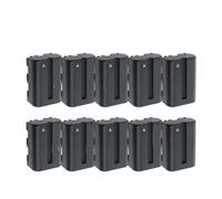 Batterie for Appareil Photo NP-FM500H BC-VM10, Compatible avec Les Modèles Sony A57, A58, A65, A77, A99, A100, A550, A560, A580, A700, A850, A900 Et L50.(10Pcs Battery)
