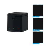 Batterie for caméra 1800 mAh, Compatible avec GoPro, Hero 11, Hero9, Hero10 et Hero12, Accessoires for caméras d'action(Set)