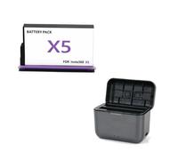 Batterie for Caméra d'action Panoramique 360°, Compatible avec Insta360 X5(1battery 1charger)