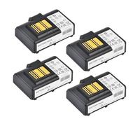 Batterie for imprimante Mobile 2600 mAh, Compatible avec Les imprimantes Portables Zebra QLN320, QLN220, QLN220HC et QLN320HC.(4pcs)