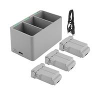 Batterie for Mini 3 Pro Plus 3950mAh + Hub de Charge à 3 Voies, majordome de Charge for Mini 3/3 Pro, Accessoires(3BatteryWithCharger)
