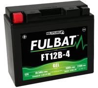 Batterie FULBAT FUL GEL - FT12B-4 / YT12B-4 (Gel, sans entretien)