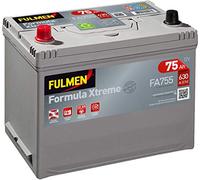 Fulmen Batterie voiture Formula Xtreme FA755 12 V 75 Ah 630 A Réf. 404417
