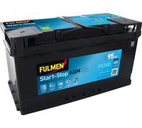 Fulmen - Batterie Voiture Start & Stop 12v 95ah 850a (n°fk950)
