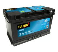 BATTERIE FULMEN START STOP AGM FK800 12V 80AH 800A